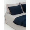 Комплект білизни із вареної бавовни Leglo Mix Grey-Navy2